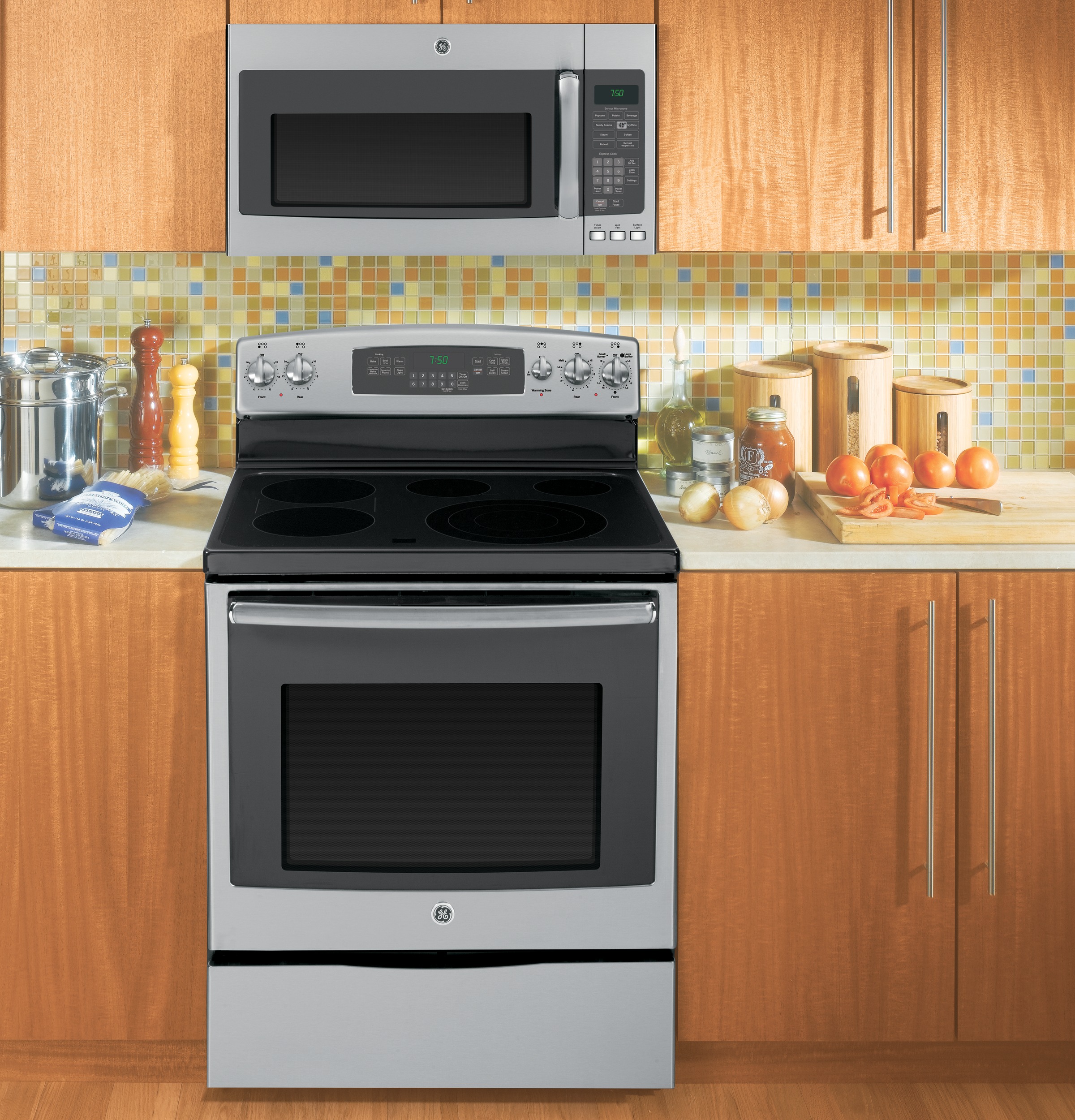 Series 1.9 Cu. Ft. Over-the-Range Sensor Microwave Oven with Recirculating Venting JNM7196SFSS