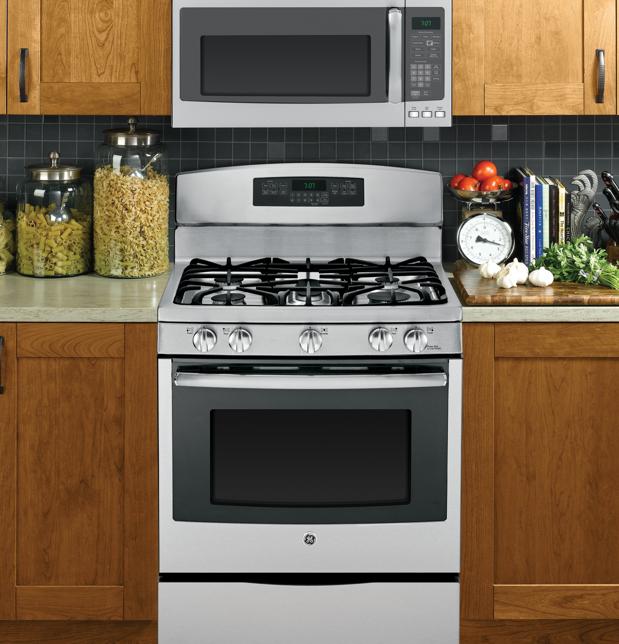 Series 1.9 Cu. Ft. Over-the-Range Sensor Microwave Oven with Recirculating Venting JNM7196SFSS