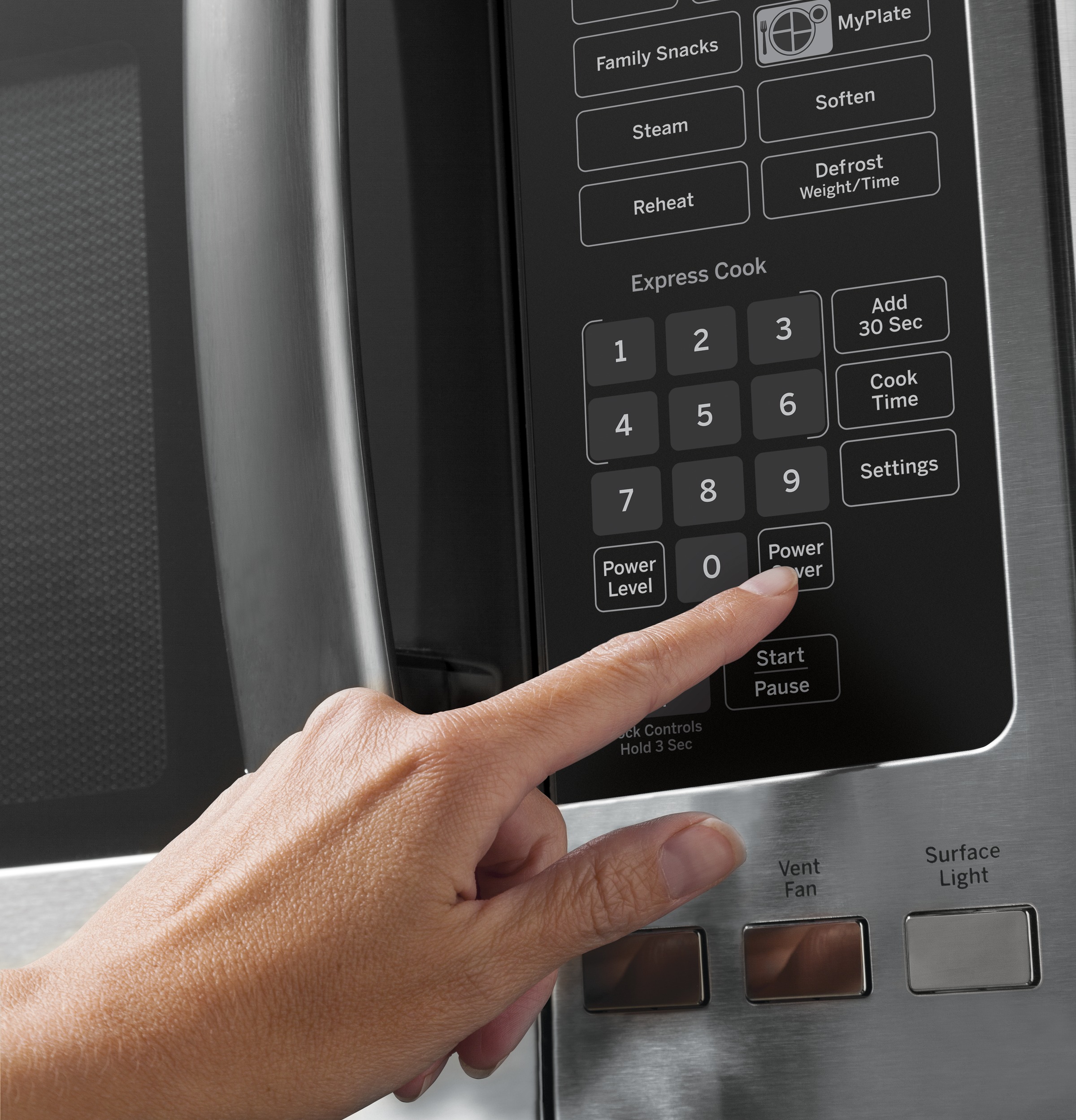 Series 1.9 Cu. Ft. Over-the-Range Sensor Microwave Oven with Recirculating Venting JNM7196SFSS