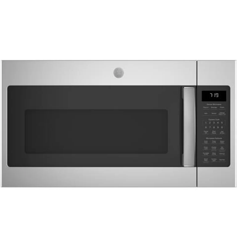 GE 1.9 Cu. Ft. Over-the-Range Sensor Microwave Oven with Recirculating Venting Gray JNM7196SKSS Picture 1