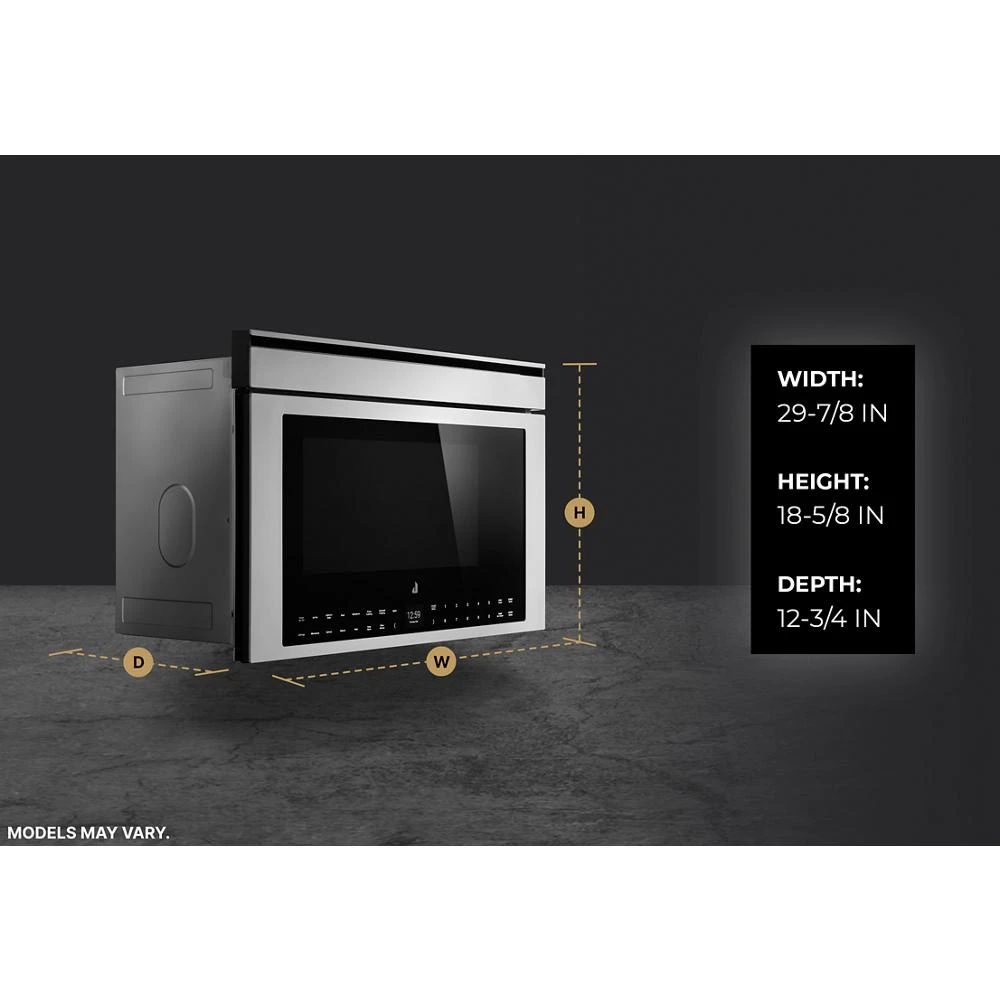 RISE™ 7-in-1 Flush, Built-in Microwave Oven JOETC330SL