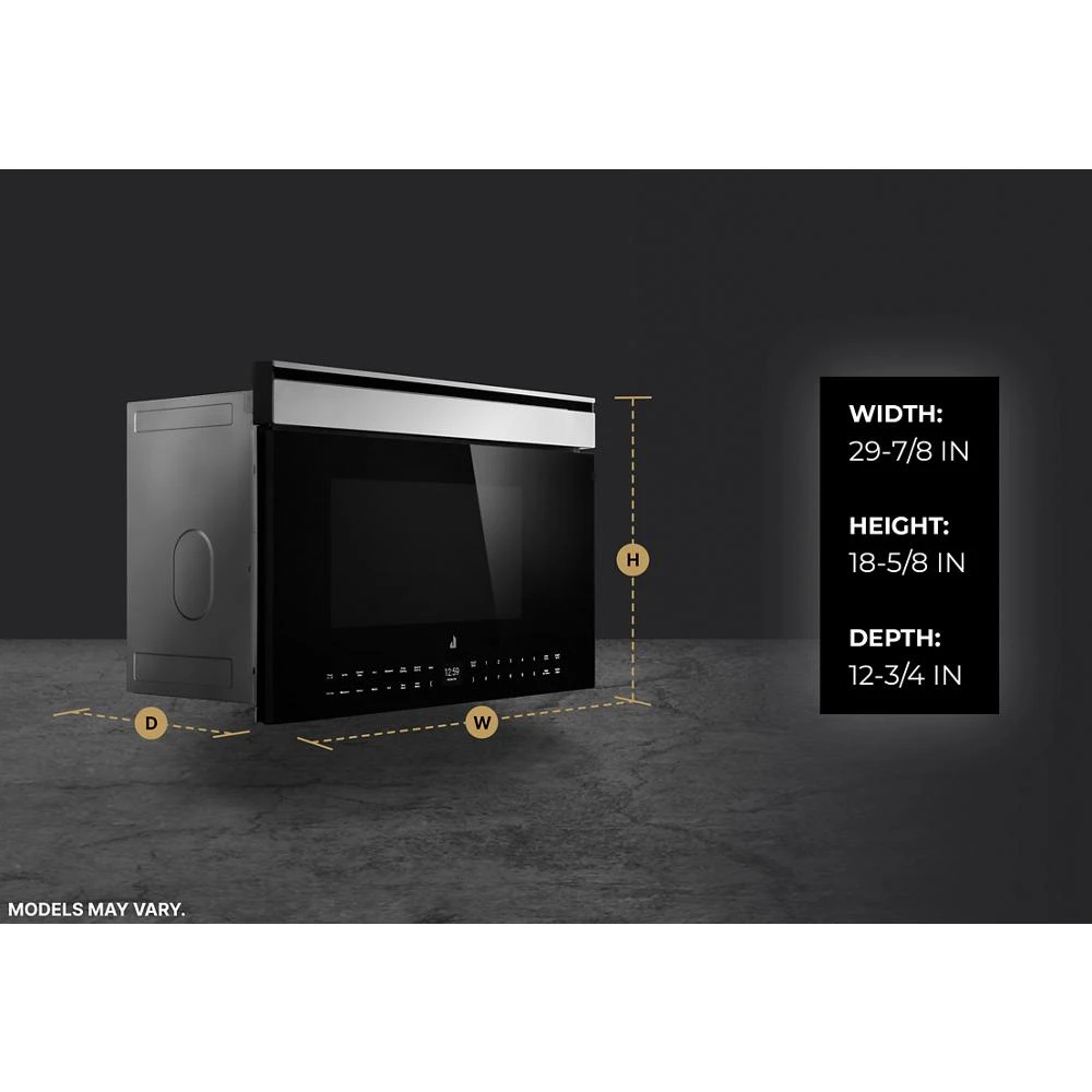 NOIR™ 7-in-1 Flush, Built-in Microwave Oven JOETC330SM