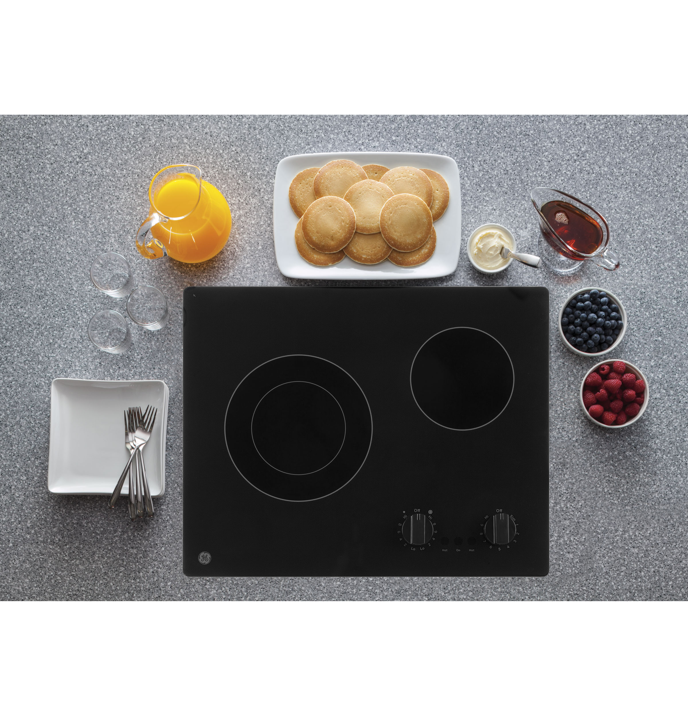 21" Electric Radiant Cooktop JP3021DPBB