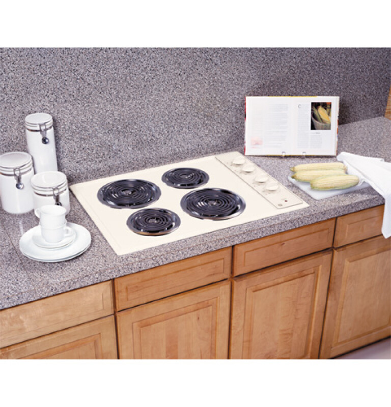 30" Built-In Electric Cooktop with Calrod Heating Elements JP326CCCC