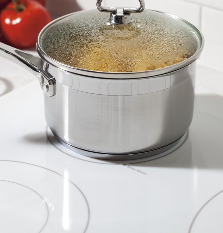 36" Built-In Knob Control Electric Cooktop JP3536TJWW