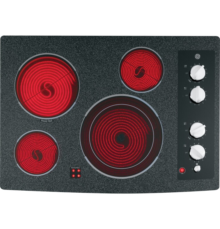30" Built-In Electric Cooktop JP356WMWW