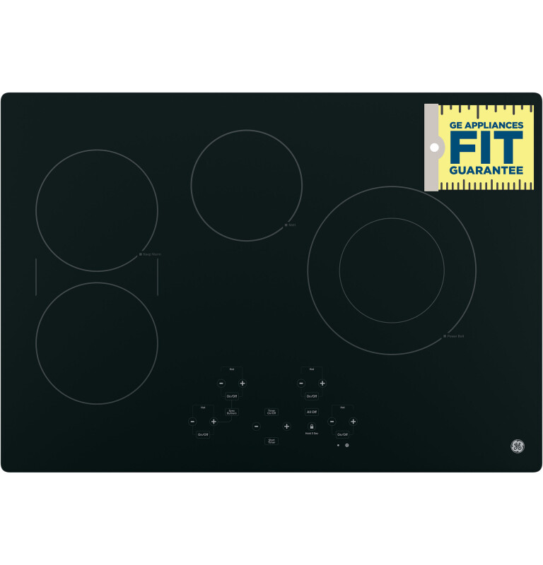 30" Built-In Touch Control Electric Cooktop JP5030DJBB