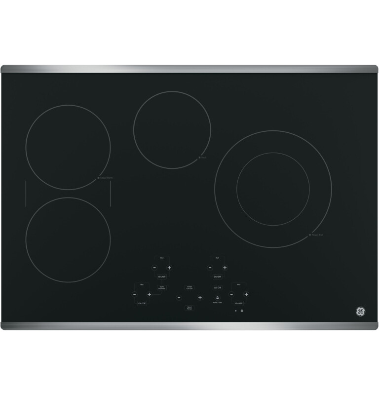 30" Built-In Touch Control Electric Cooktop JP5030DJBB