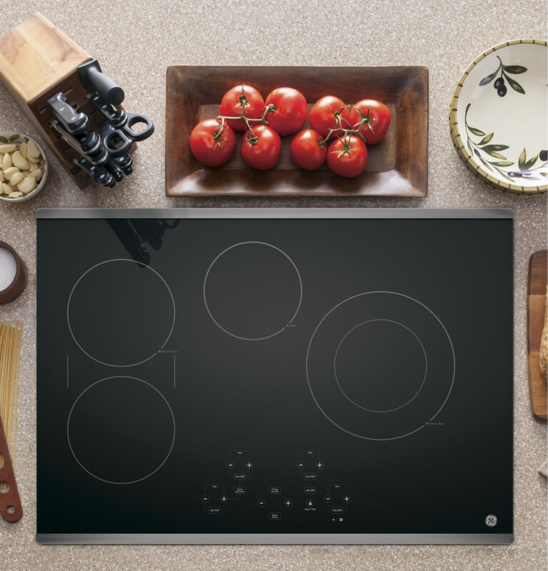 30" Built-In Touch Control Electric Cooktop JP5030SJSS
