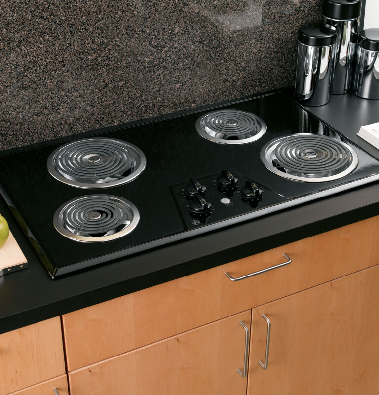 36" Built-In Electric Cooktop JP626BKBB