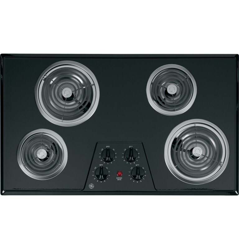 36" Built-In Electric Cooktop JP626BKBB