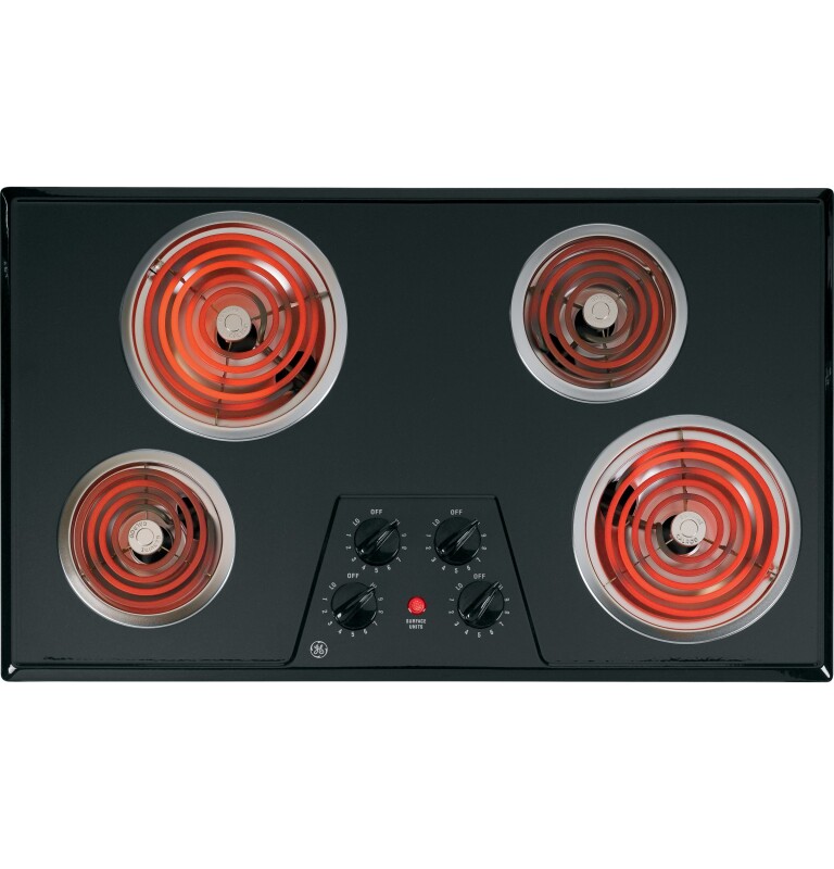 36" Built-In Electric Cooktop JP626BKBB