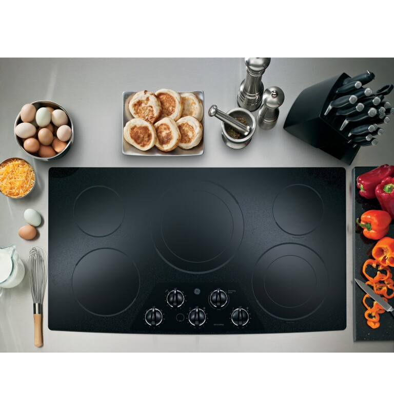36" Built-In Electric Cooktop JP656DDBB