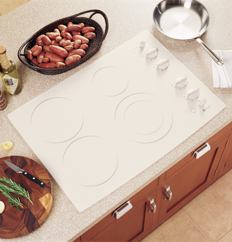 30" Built-In CleanDesign Electric Cooktop JP910KKCC