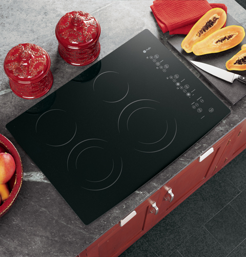 30" Built-In CleanDesign Electric Cooktop JP950BKBB