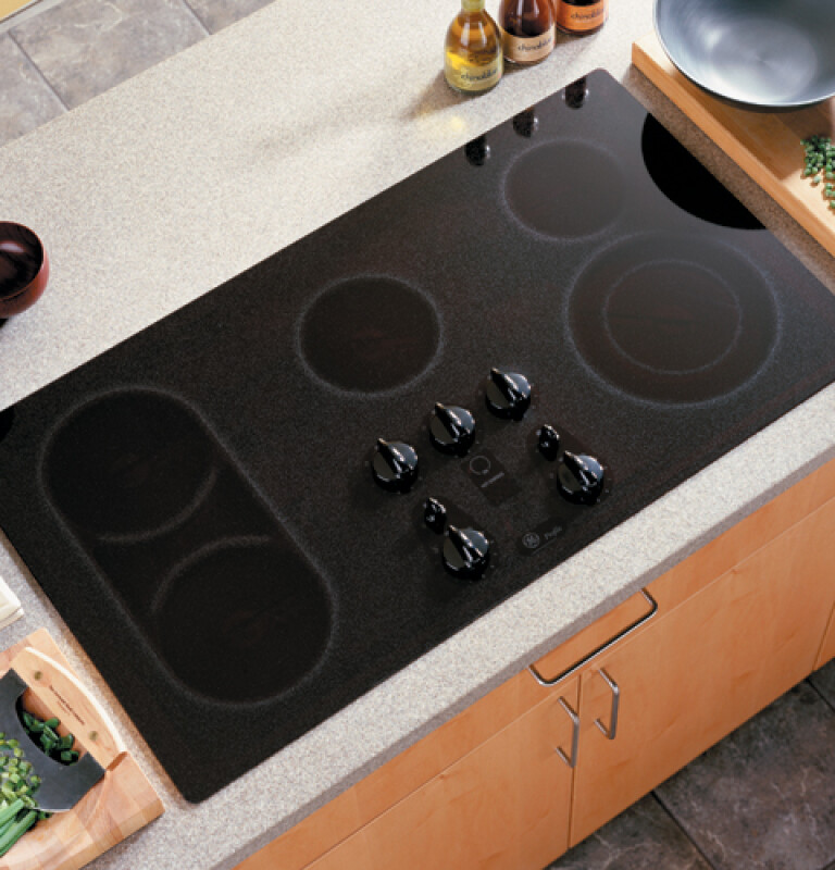 GE Profile 36" Built-In CleanDesign Cooktop Black JP960BCBB Picture 1