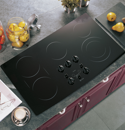 36" Built-In CleanDesign Cooktop JP960BKBB