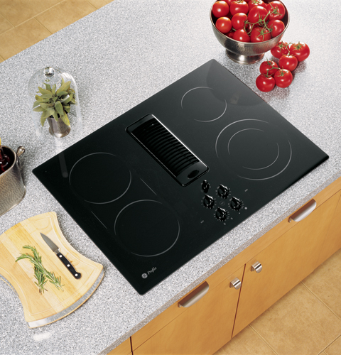 30" Downdraft Electric Cooktop JP989BKBB