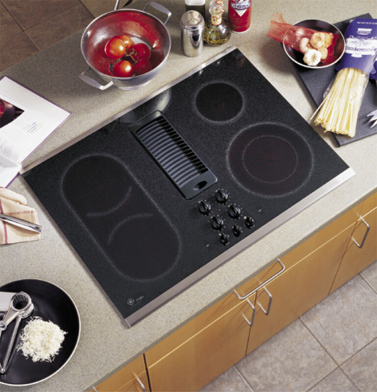 30" Downdraft Electric Cooktop JP989SDSS