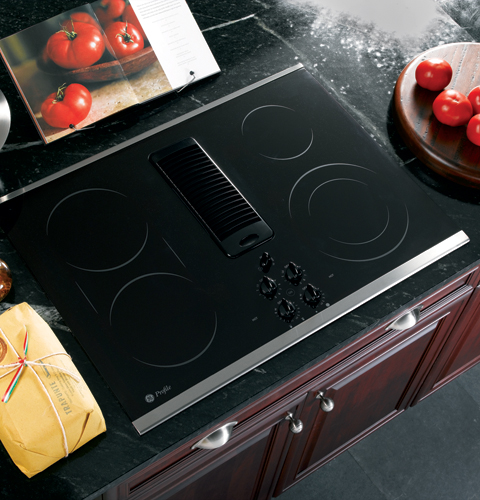 30" Downdraft Electric Cooktop JP989SKSS