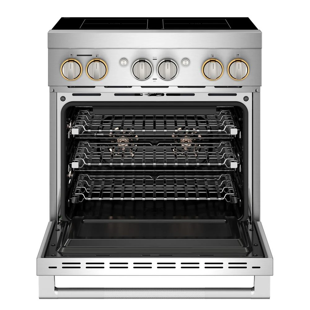 RISE™ 30" Induction Professional-Style Range JPIFC730RL