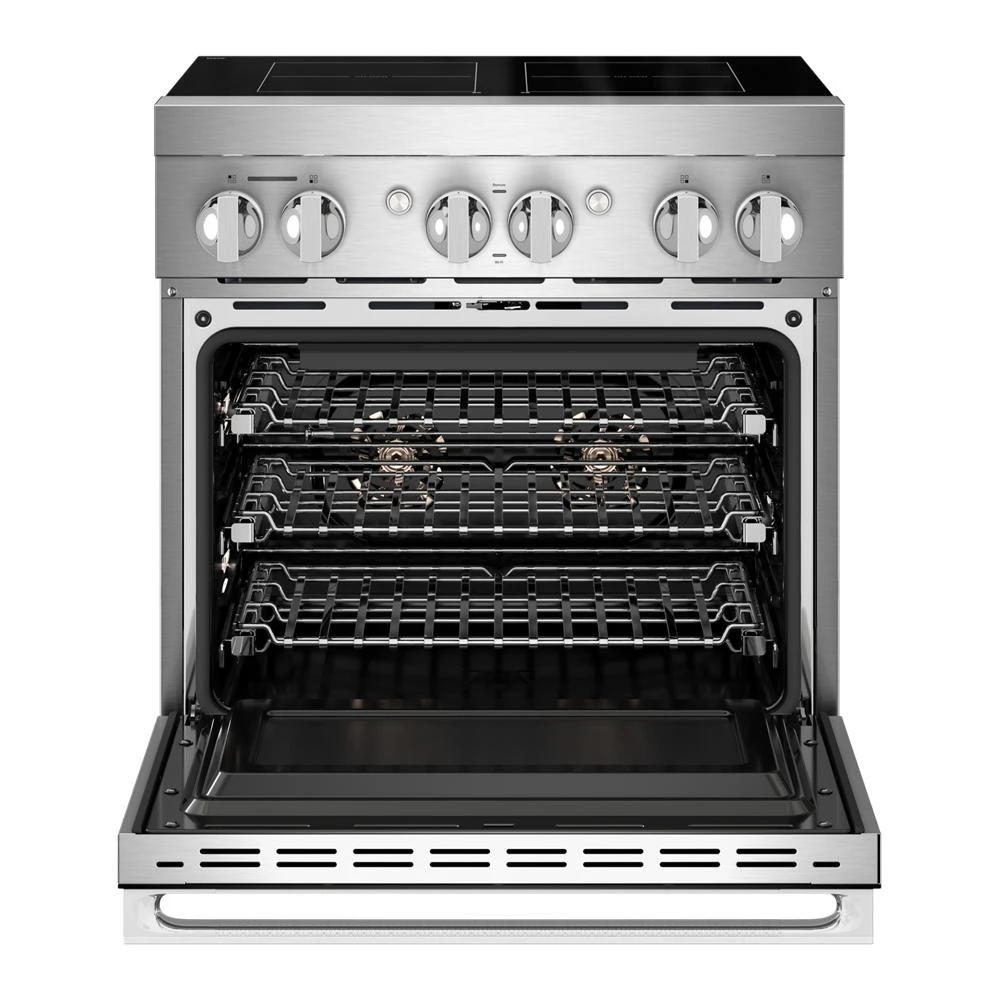 NOIR™ 30" Induction Professional-Style Range JPIFC730RM