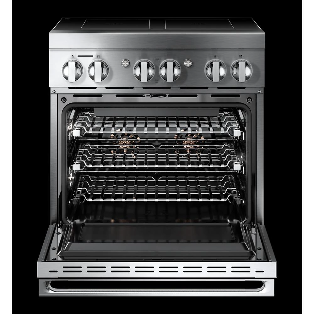 NOIR™ 30" Induction Professional-Style Range JPIFC730RM