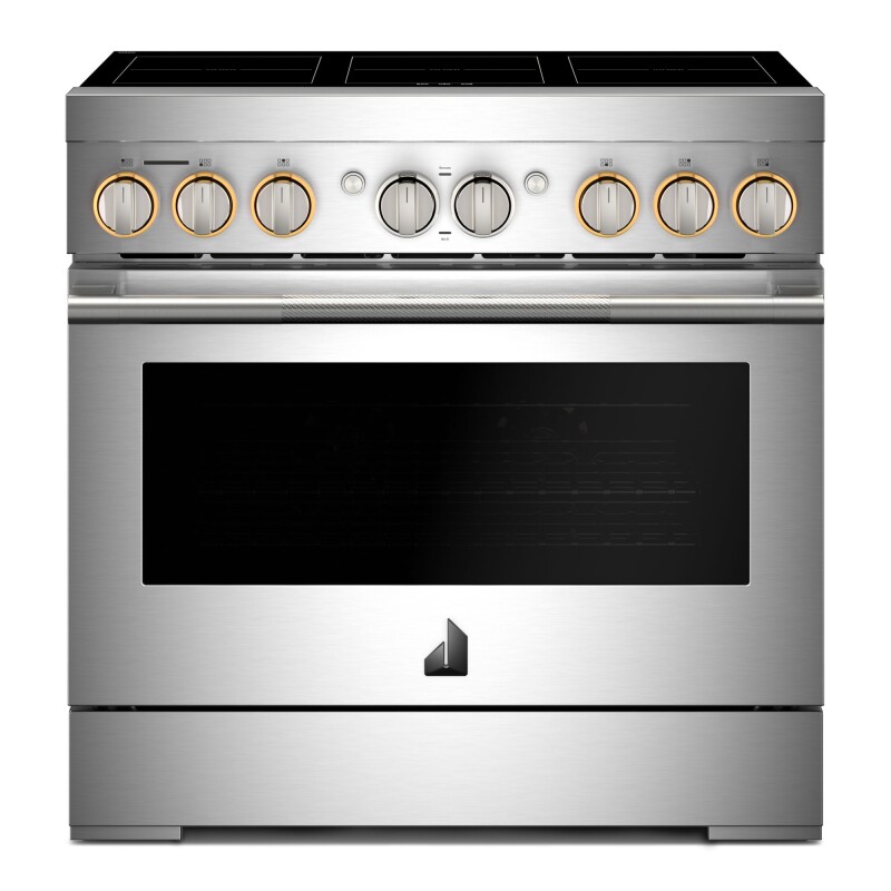 JennAir 36" Induction Professional Range Stainless Steel JPIFC736RL Picture 1
