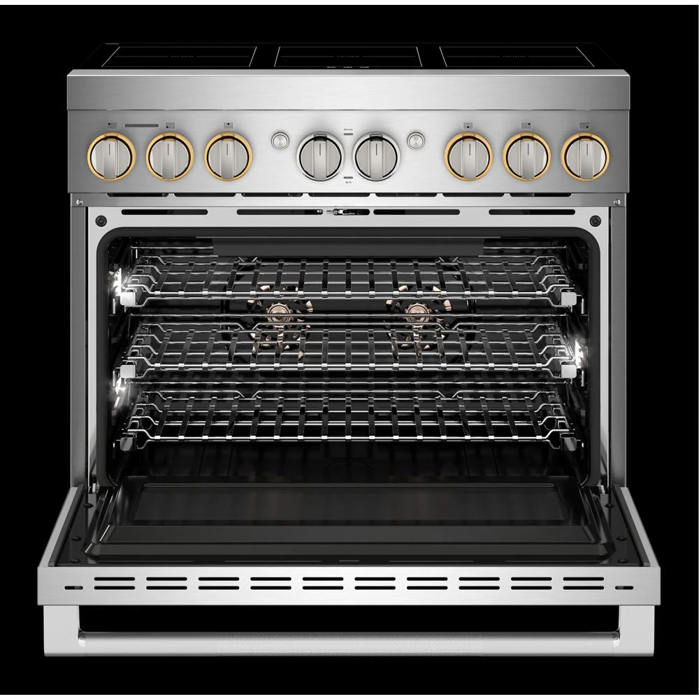RISE™ 36" Induction Professional-Style Range JPIFC736RL