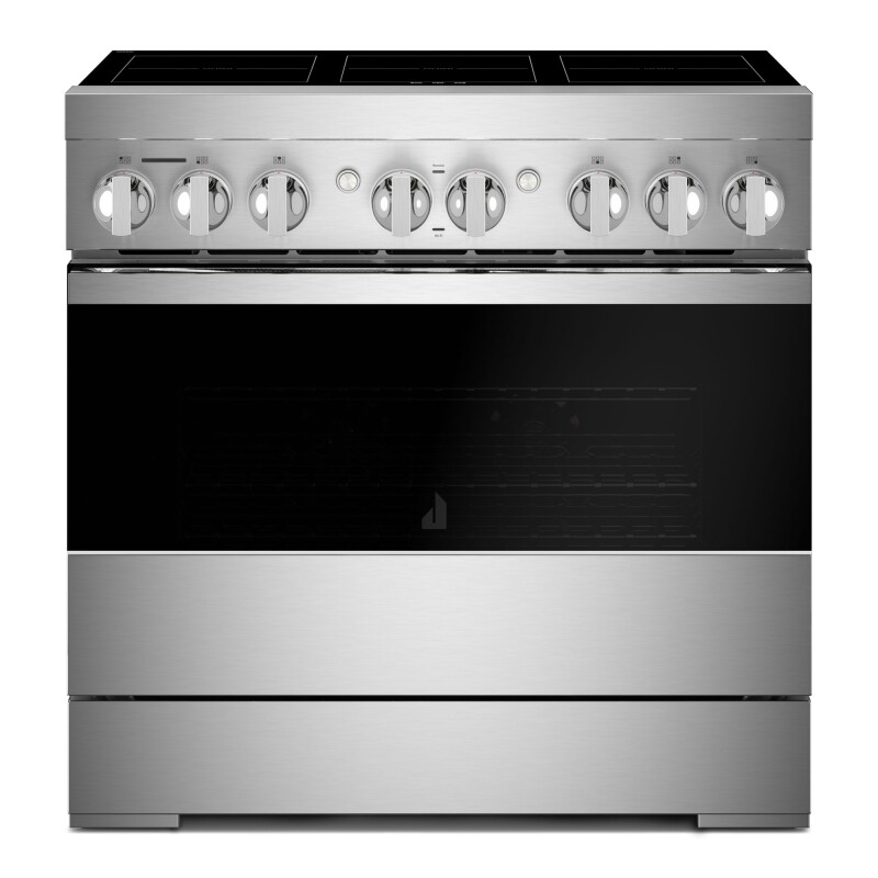 JennAir 36" Induction Professional Range Stainless Steel JPIFC736RM Picture 1