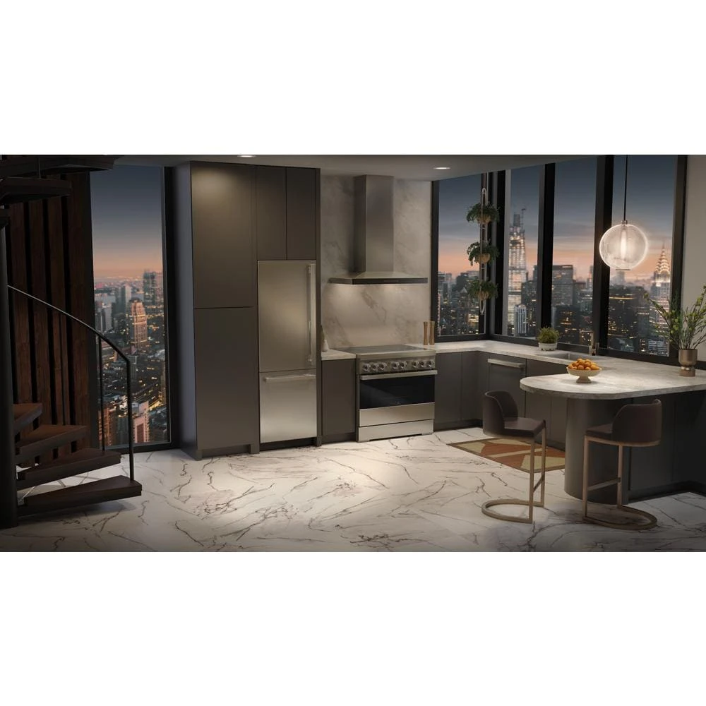 NOIR™ 36" Induction Professional-Style Range JPIFC736RM