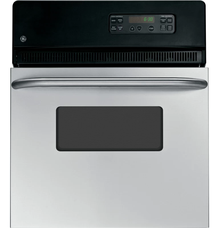 GE 24" Electric Single Self-Cleaning Wall Oven Stainless Steel JRP20SKSS Picture 1