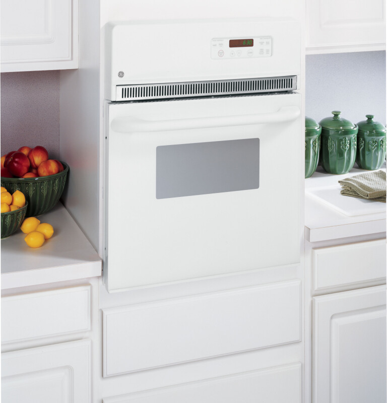 24" Electric Single Self-Cleaning Wall Oven JRP20WJWW
