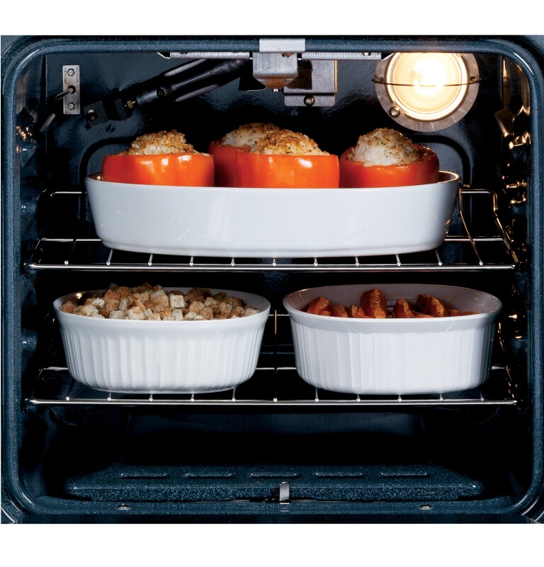 24" Electric Single Self-Cleaning Wall Oven JRP20WJWW