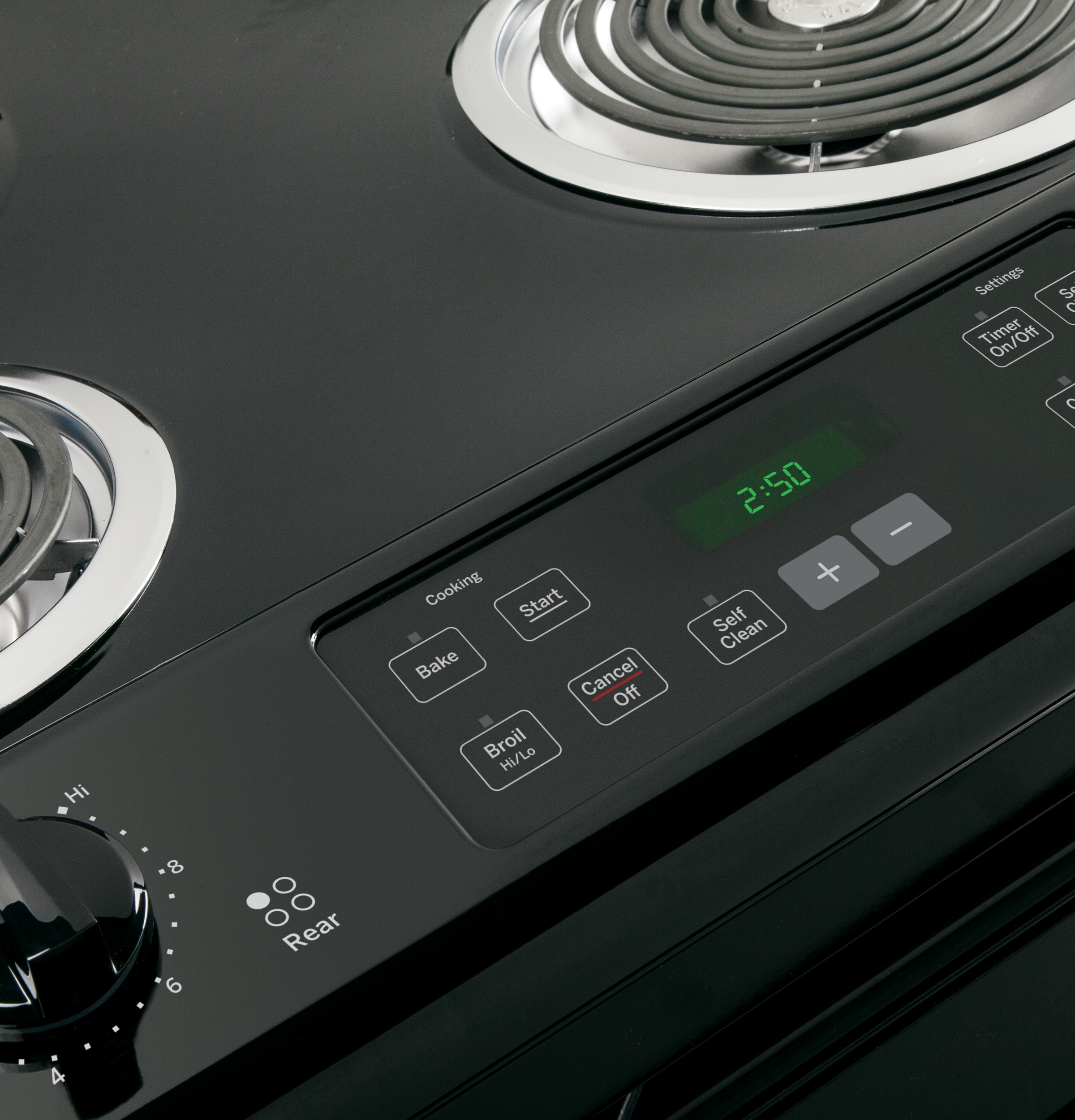 30" Slide-In Front Control Electric Range JS250DFBB