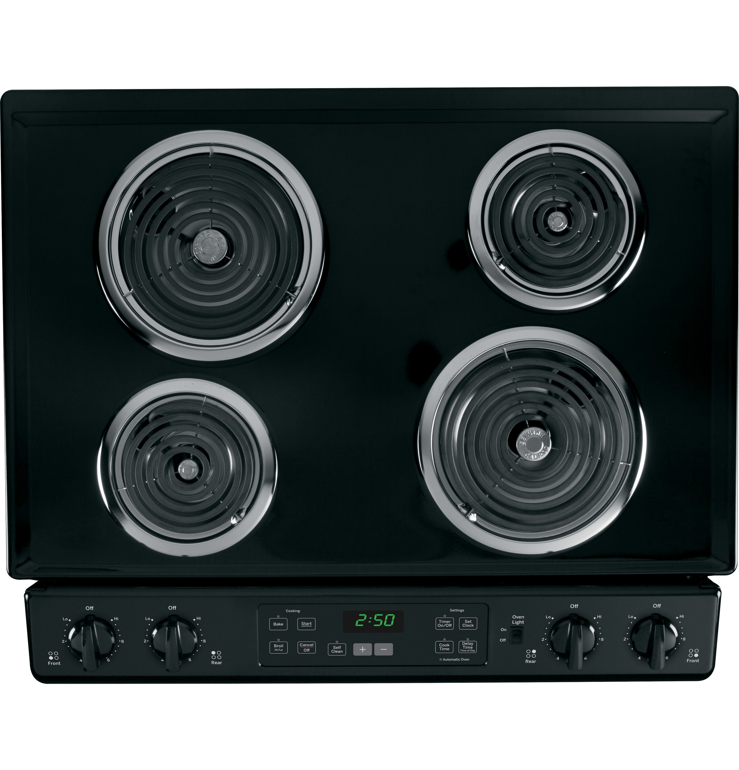 30" Slide-In Front Control Electric Range JS250DFBB