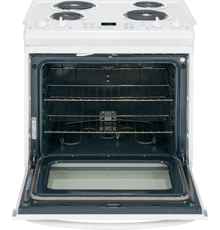 30" Slide-In Front Control Electric Range JS250DFWW