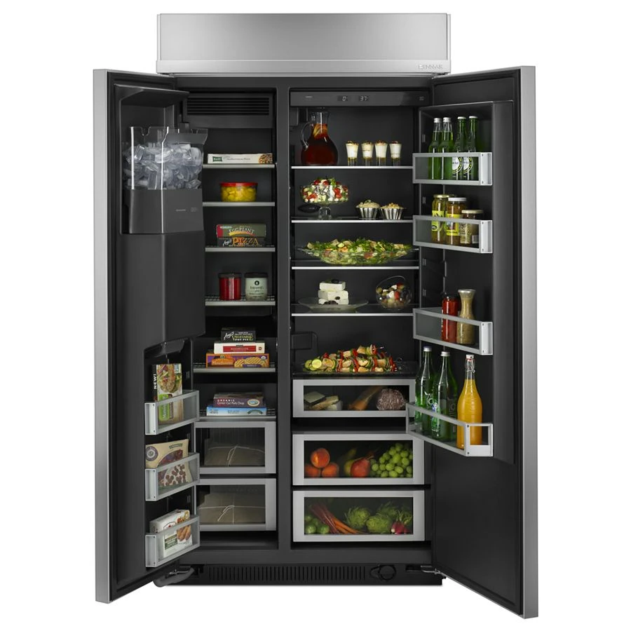 42" Built-In Side-by-Side Refrigerator with Water Dispenser JS42SSDUDE