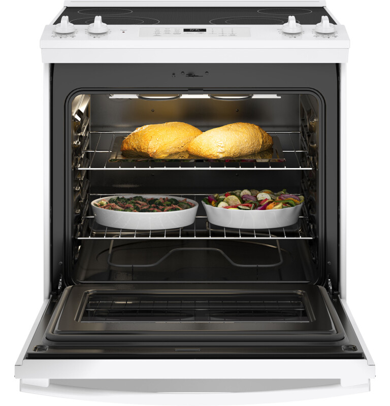 30" Slide-In Electric Range JS645DLWW