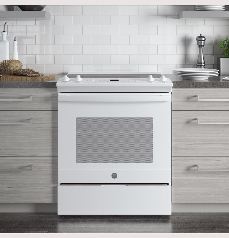 30" Slide-In Electric Range JS645DLWW