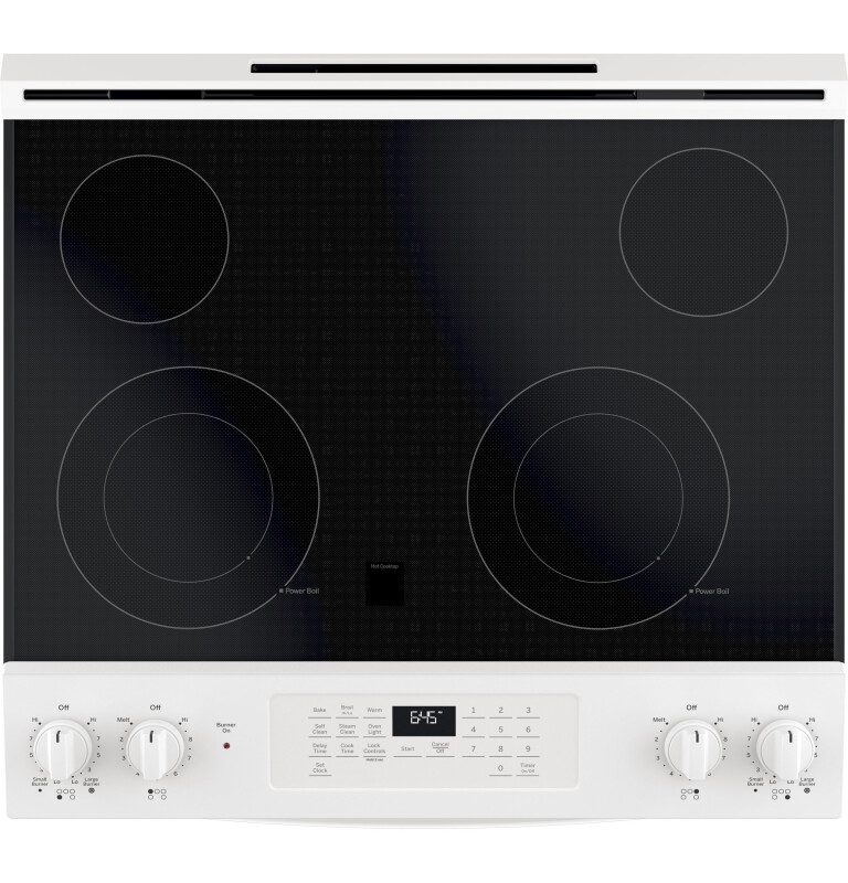 30" Slide-In Electric Range JS645DLWW