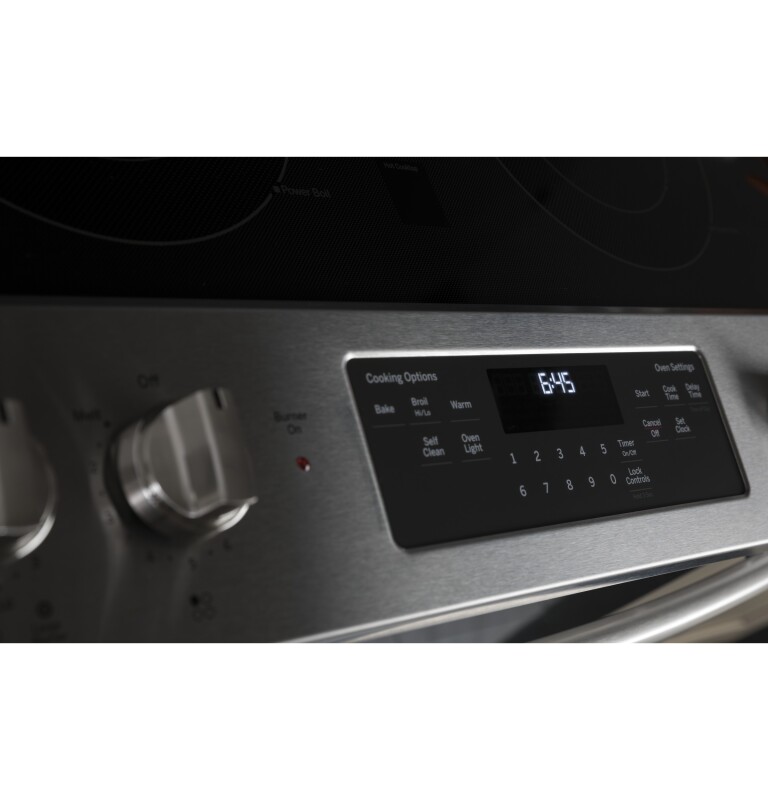 30" Slide-In Electric Range JS645SLSS