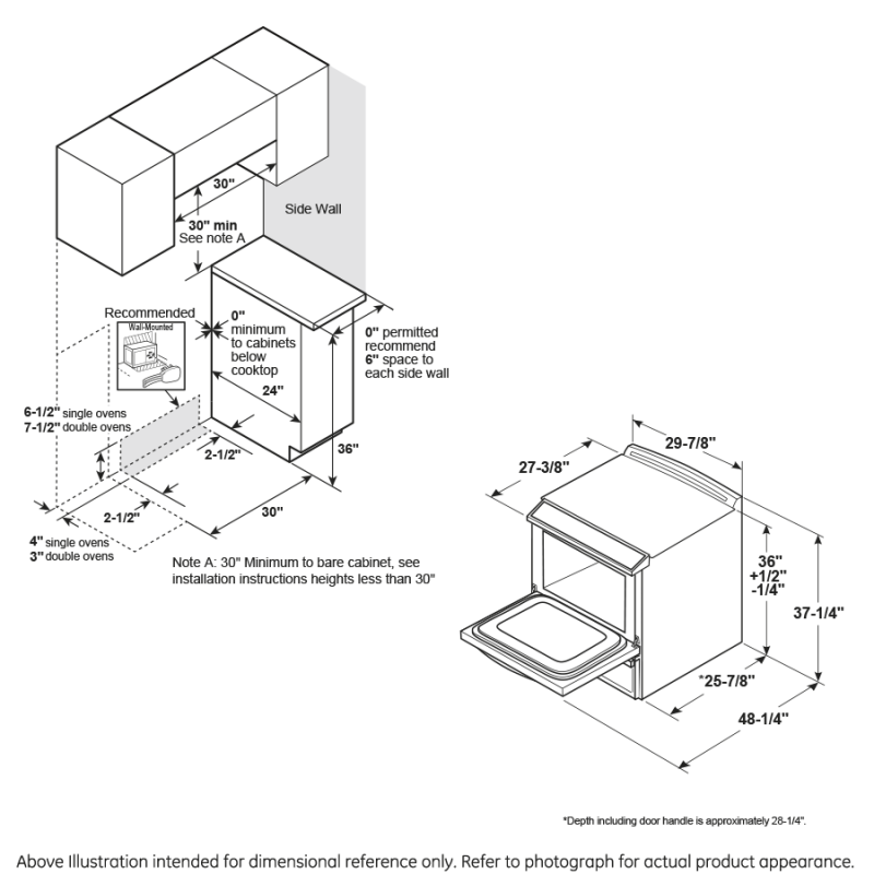 30" Slide-In Electric Range JS645SLSS