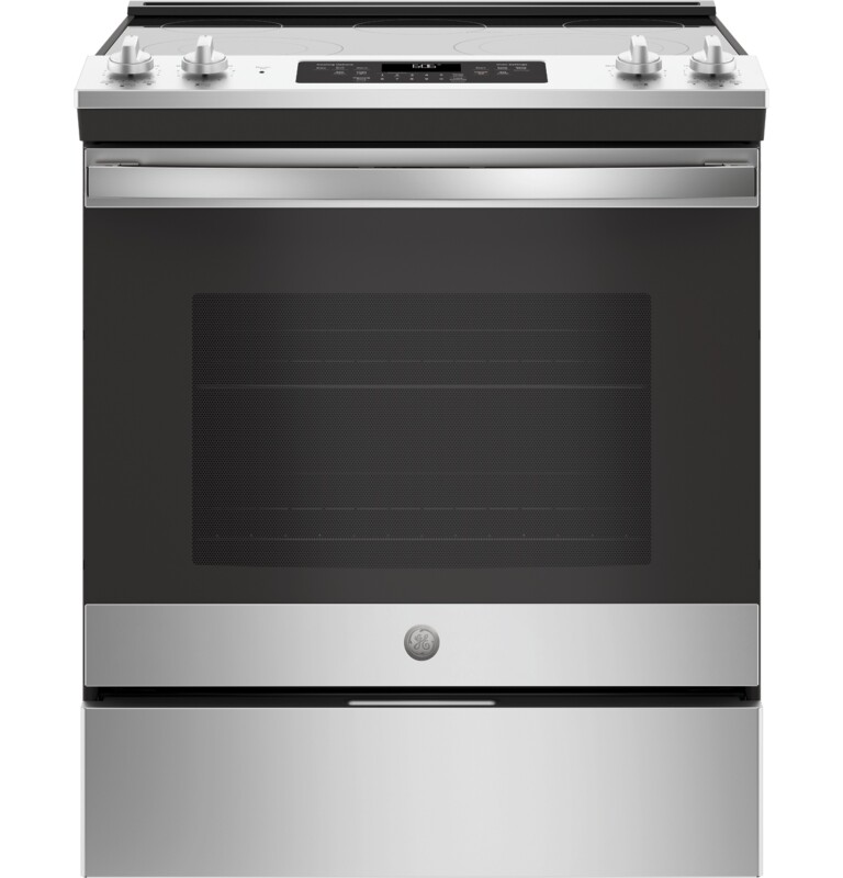 GE 30" Slide-In Electric Range Stainless Steel JS660SLSS Picture 1