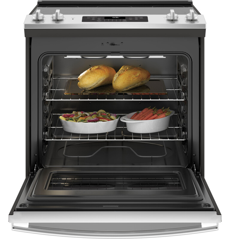30" Slide-In Electric Range JS660SLSS