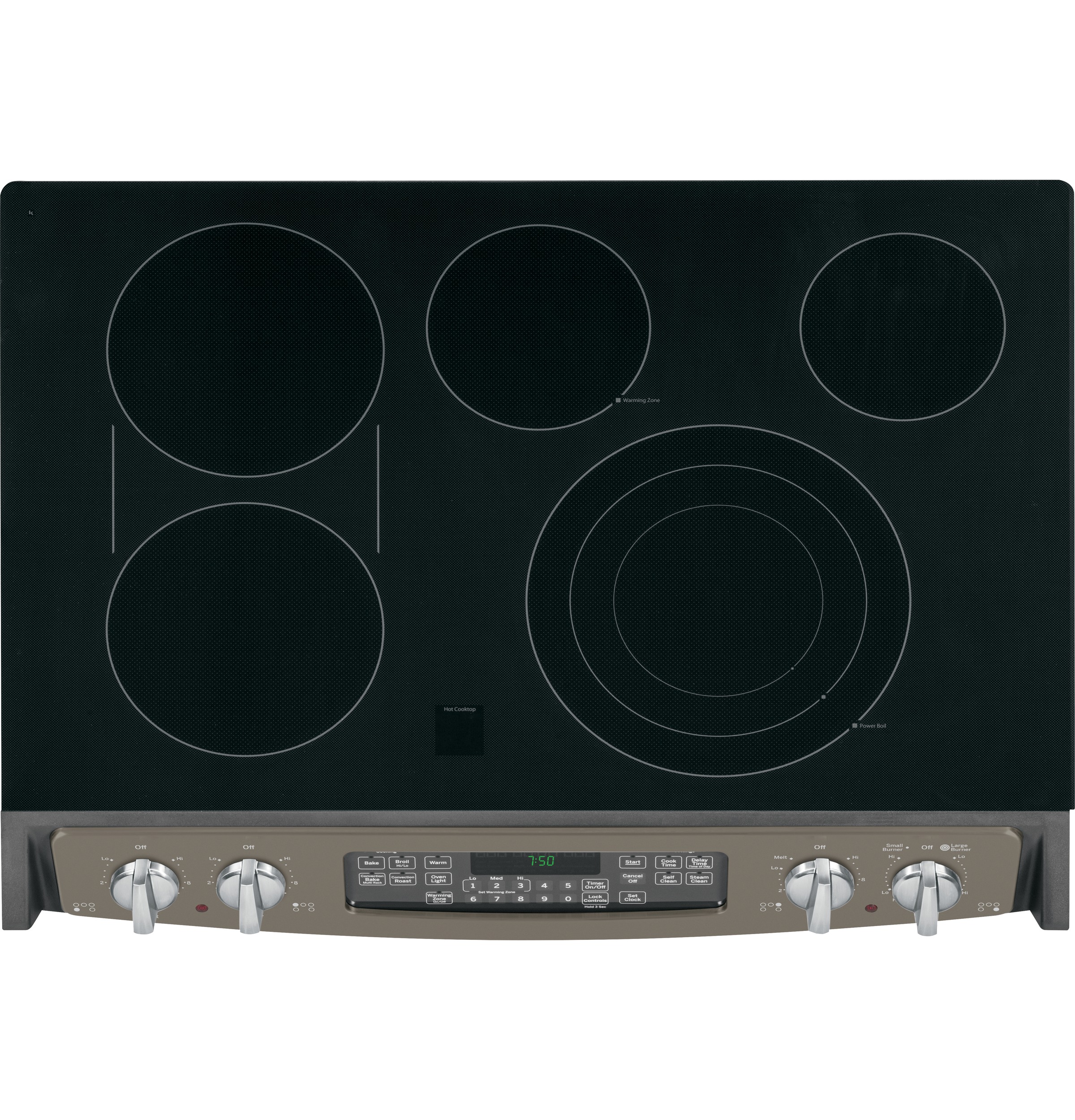 30" Slide-In Front Control Electric Convection Range JS750EFES