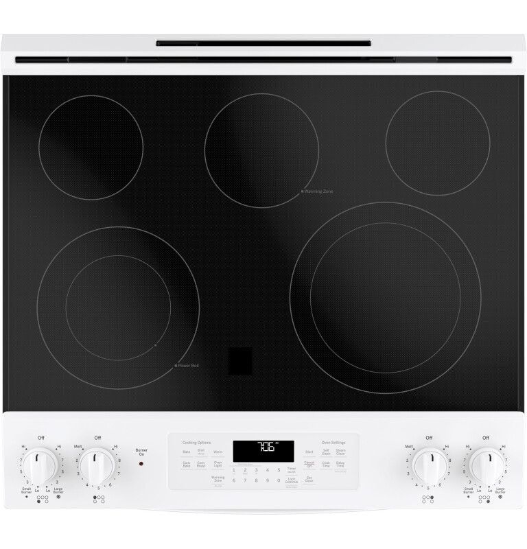 30" Slide-In Electric Convection Range JS760DLWW