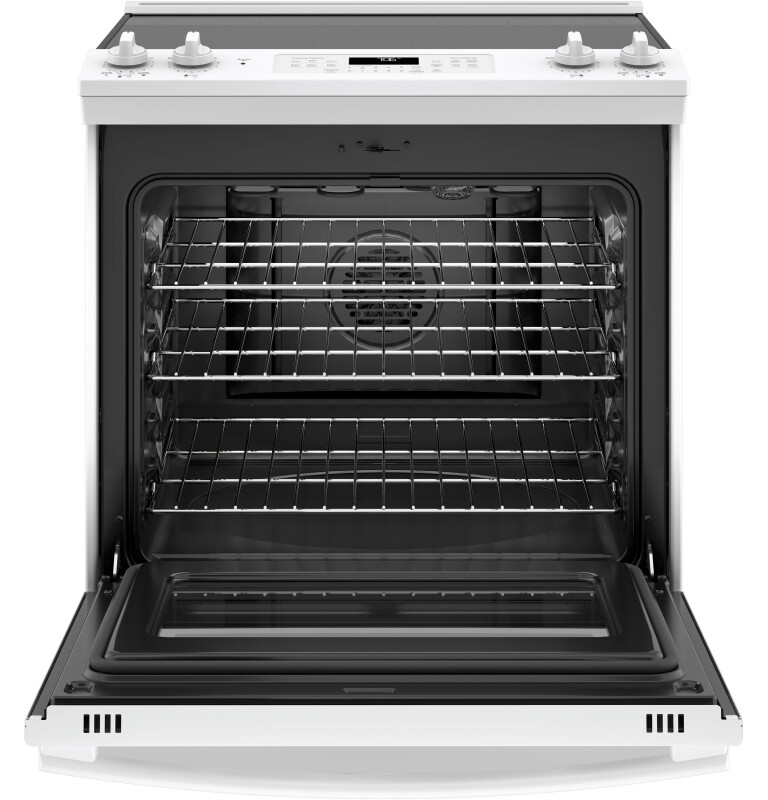 30" Slide-In Electric Convection Range JS760DLWW