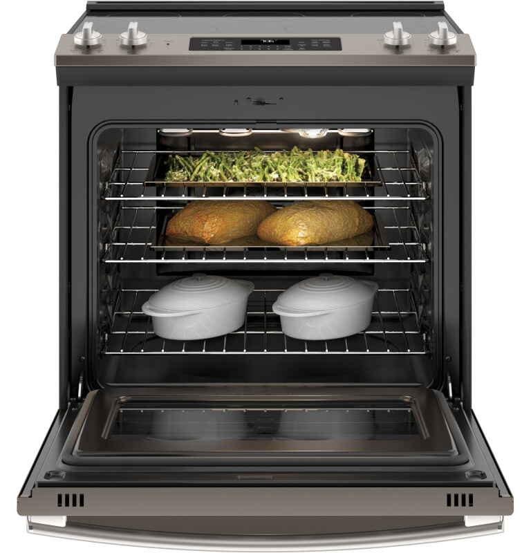 30" Slide-In Electric Convection Range JS760ELES