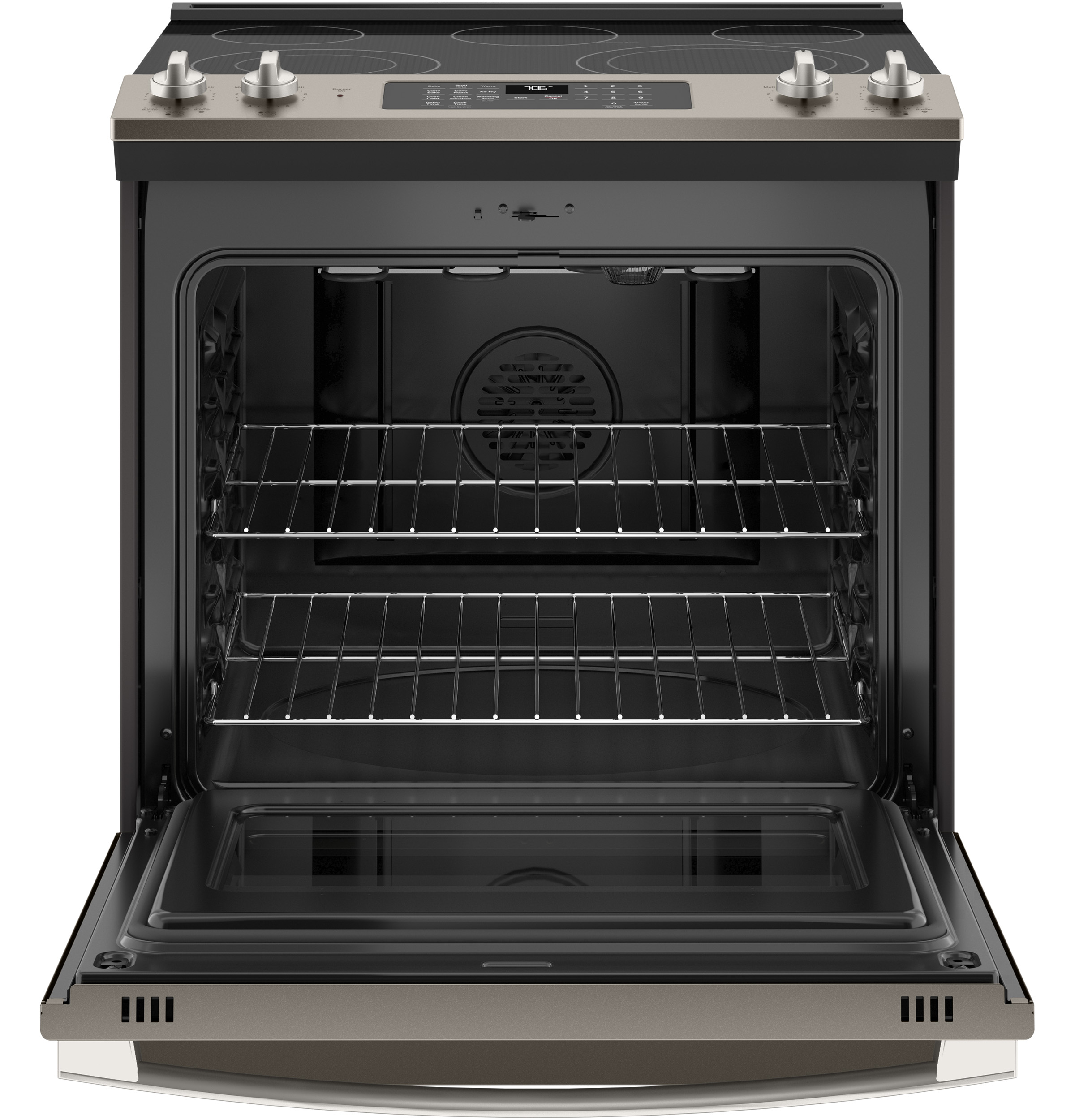 30" Slide-In Electric Convection Range with No Preheat Air Fry JS760EPES